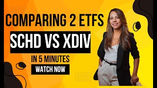 ETF Showdown SCHD vs XDIV  The Ultimate Guide for Dividend Investors [upl. by Maddox]