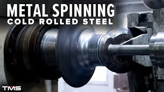 Toledo Metal Spinning Spins Cold Rolled Steel [upl. by Nnairol354]