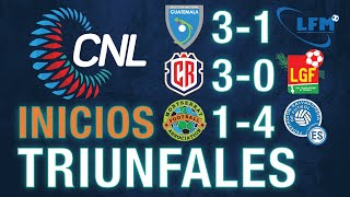 GUATEMALA EL SALVADOR Y COSTA RICA GANARON  LIGA DE NACIONES DE CONCACAF [upl. by Illac]