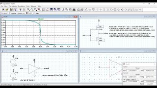 CMOS inverter VTC noise margin LTSPICE [upl. by Ydaf]