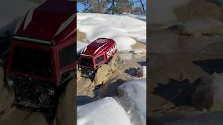 RC SHERP having fun after some great snowfall sherp offraod rcmudding [upl. by Balling]