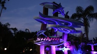 Mako amp Shark Wreck Reef nighttime tour at SeaWorld Orlando [upl. by Estevan724]