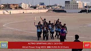 Live Cricket Match  ALTRAD SPARTANS vs Altrad Power King  13Dec24 0300 PM 10 overs  ALTRAD PRE [upl. by Austen]