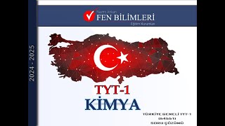 KİMYA TYT 1 64551 [upl. by Sreip153]