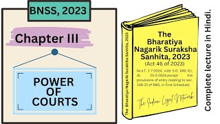 Unleash The Power Of Courts Exploring Chapter Iii With Bnss On The Indian Legal Network [upl. by Raddie]