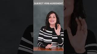 Subject Verb Agreement  English Grammar  shorts englishgrammar english trending viral [upl. by Nauqaj]