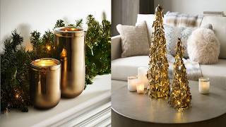 🎄Tendencia Navidad 20242025☃️Decoraciones Navideñas Elegantes y Glamurosas🎅 [upl. by Ploss]