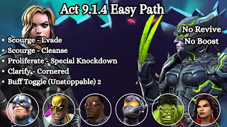 MCOC Act 914 Easy Path For Completion  Black Widow Claire Voyant Boss [upl. by Asihtal390]