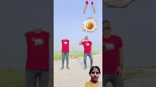 Matching twin brothers flying body parts vs eating candy egg amp Catching brown catt funny video 😆😂 [upl. by Adnirak]