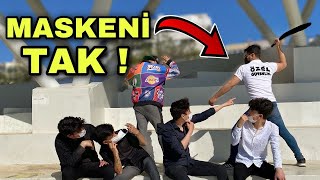 SOKAKTA MASKENİ TAK ŞAKASI Türkiye’de ilk ve tek [upl. by Kaplan902]