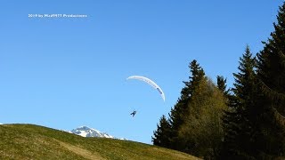 😎 Spring impressions and Paragliders  Crans Montana 2019 [upl. by Zurek541]