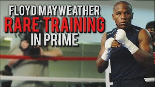 Floyd Mayweather Jr RARE Training In Prime [upl. by Bunnie20]