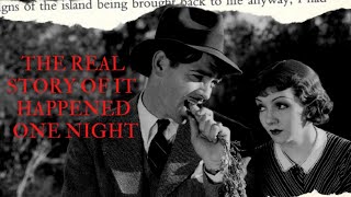 The Real Story Behind It Happened One Night Which Starred Clark Gable And Claudette Colbert in 1934 [upl. by Eirrek]