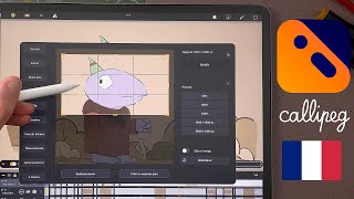 Comment redimensionner un plan dans Callipeg  Animation 2D sur iPad [upl. by Hanser]