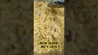 Bacon 🥓 Jalapeño 🌶️ Mac N Cheese 🧀 foodie foodlover viralshorts [upl. by Lawley]