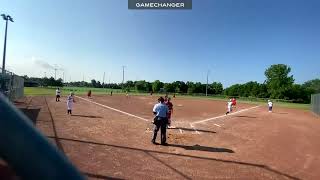 Aly Seuberling 2026 RBI single vs Xpress  Stingrays Showcase [upl. by Tina841]