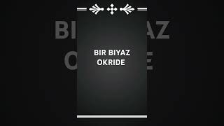 Our story bizim hikaye  BIR BIYAZ OKRIDE tune [upl. by Gabie223]