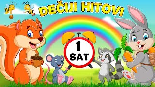 Najveći dečiji hitovi MIX  Sat vremena MUZIKE za DECU  Najlepše dečije pesme  Životinje za decu [upl. by Nomolas]