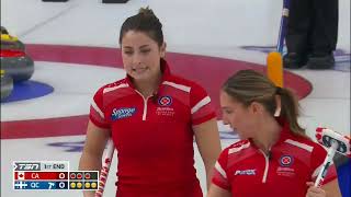 Draw 6  2022 Scotties Tournament of Hearts  StGeorges QC vs Einarson CA [upl. by Brocky]