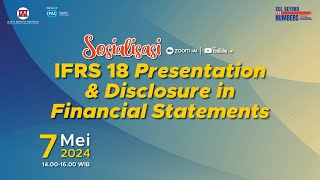 Sosialisasi IFRS 18 [upl. by Boland31]