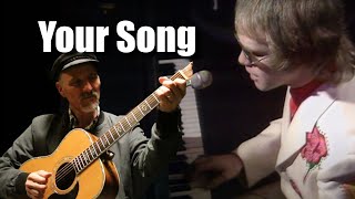 How to Play Intros on Solo Guitar  Your Song Elton John Guitar Lesson [upl. by Atlee964]