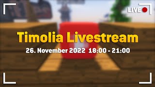 Timolia Minigames mit EUCH 🔥  Timolia Livestream 24 [upl. by Spevek923]