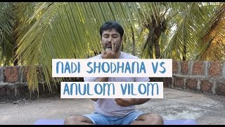 Nadi Shodhana vs Anulom Vilom [upl. by Tavis740]