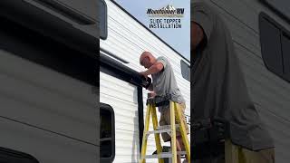 Slide topper Installation at Mountaineer RV amp Outdoor Center [upl. by Maon]