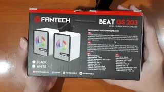 Fantech Beat GS203 Space Edition Unboxing amp Sound Test [upl. by Kind]