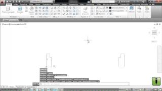 Video Tutorial  Puerta 2D 82x15 en AutoCAD 2014 [upl. by Lillie375]