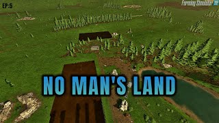 No Mans Land Ep 5 FS22 Timelapse Create a new field buy a stone picker and more [upl. by Euqinay]