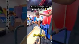 O poder do treino pra desbloquear uma limitação q só existe na mente fitness shorts autism fit [upl. by Konstantin]