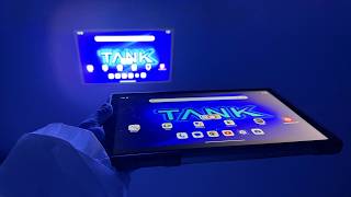 First 5G Rugged Tablet with Builtin Projector 120Hz 21000mAh Battery  8849 TANK PAD Unboxing ASMR [upl. by Trinee]