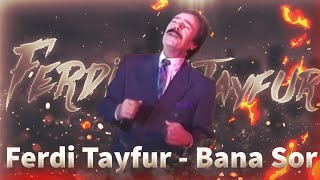 Ferdi Tayfur  Bana Sor Sade ses vokal [upl. by Latnahc]