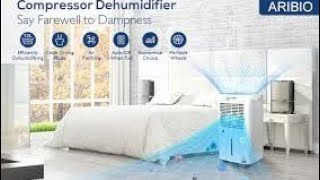 ARIBIO DEHUMIDIFIER 12L DAY unboxing Review and Price by FE [upl. by Mcbride]