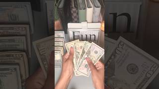 Start saving for your future self💳 ASMR budgetbinder savings cashstuffing trending budget [upl. by Ttihw]