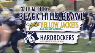 Hardrocker Football Highlights vs Black Hills State [upl. by Halle]