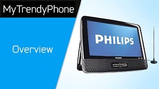 Philips PD9003 Portable LCD TV  DVD Player 9quot [upl. by Trebbor]