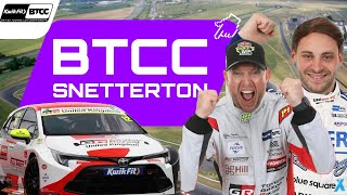 An INSANE Wet and Dry BTCC event in SNETTERTON [upl. by Shiekh]