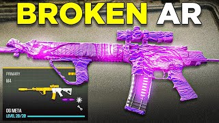 Warzone ADDED the M4 Meta Back 😍 BROKEN [upl. by Ecnerwal]