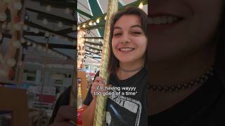 I rode the carousel in the mall 😂🎠 Tulsa Vlog Pt4 vlog mall carouselride [upl. by Ykciv]