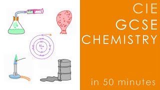 All of CIE Chemistry in 45 mins  GCSE Science Revision [upl. by Seavey]