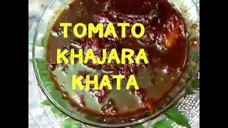 Tomato Khajara KhataTomato Dates Chutney Oriya recipe  Trupti Bhojan [upl. by Hterag]