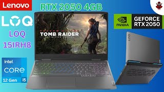 Lenovo Gaming LOQ 15IRH8 Intel i5 12Gen RTX 2050 4GB 144 Hz Tomb Raider How many FPS [upl. by Cochard]