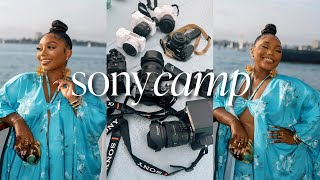 TRAVEL VLOG Sony Camera Camp  My FIRST Brand Trip in San Diego with Sony  Tamara Renaye [upl. by Cassandry386]