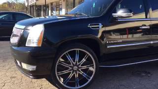 2008 Cadillac Escalade sitting on 26quot Dcenti DW29 wheels with Lexani tires [upl. by Marc]