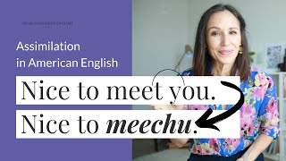 Assimilation in American English  Pronunciation Training [upl. by Doscher]