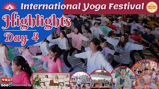 Highlights of Day 4 at the International Yoga Festival at Parmarth Niketan Rishikesh [upl. by Veats]