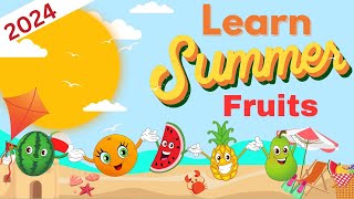 10 TOP Fruits You Should Eat To Stay COOL🥝 Healthy Learning with Mrs Sandra  Educational Videos [upl. by Munsey]