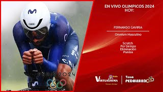 EN VIVO JUEGOS OLÍMPICOS PARIS 2024  Ciclismo pista Omnium masculino Fernando Gaviria Paris2024 [upl. by Ahsienel637]